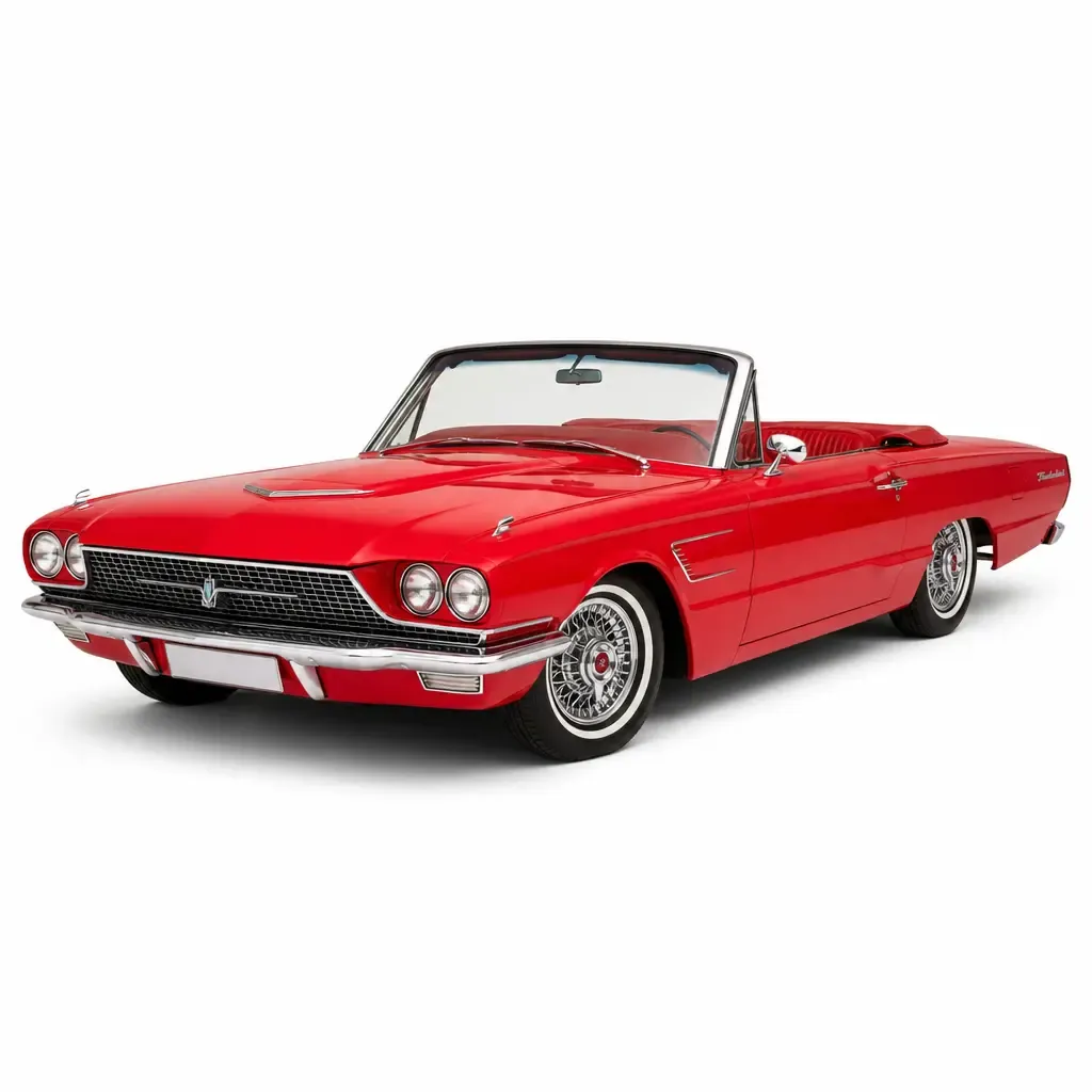 1965 Ford Thunderbird 2-Dr. Convertible VIN 5Y85Z130626 - DecodeThis