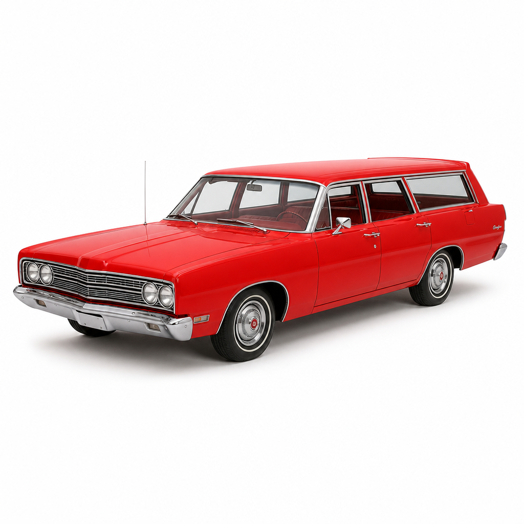 1969 Ford Custom 500 Ranch Wagon 4-Dr. Dual Face Rear