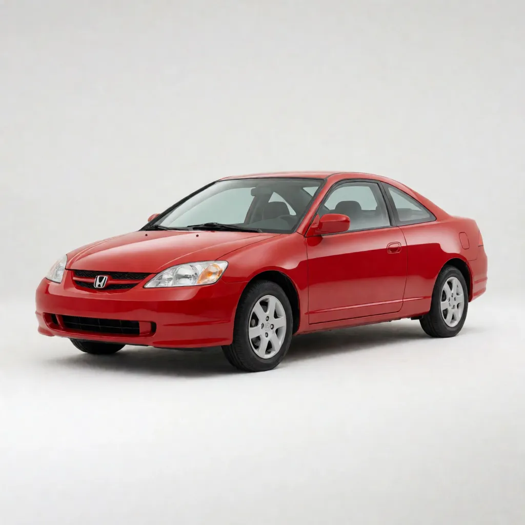 2004 Honda Civic EX Coupe AT with Front Side Airbags