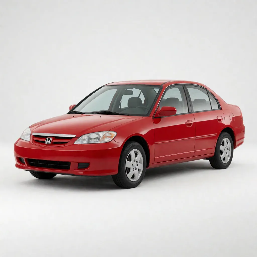 2004 Honda Civic LX Sedan AT with Front Side Airbags