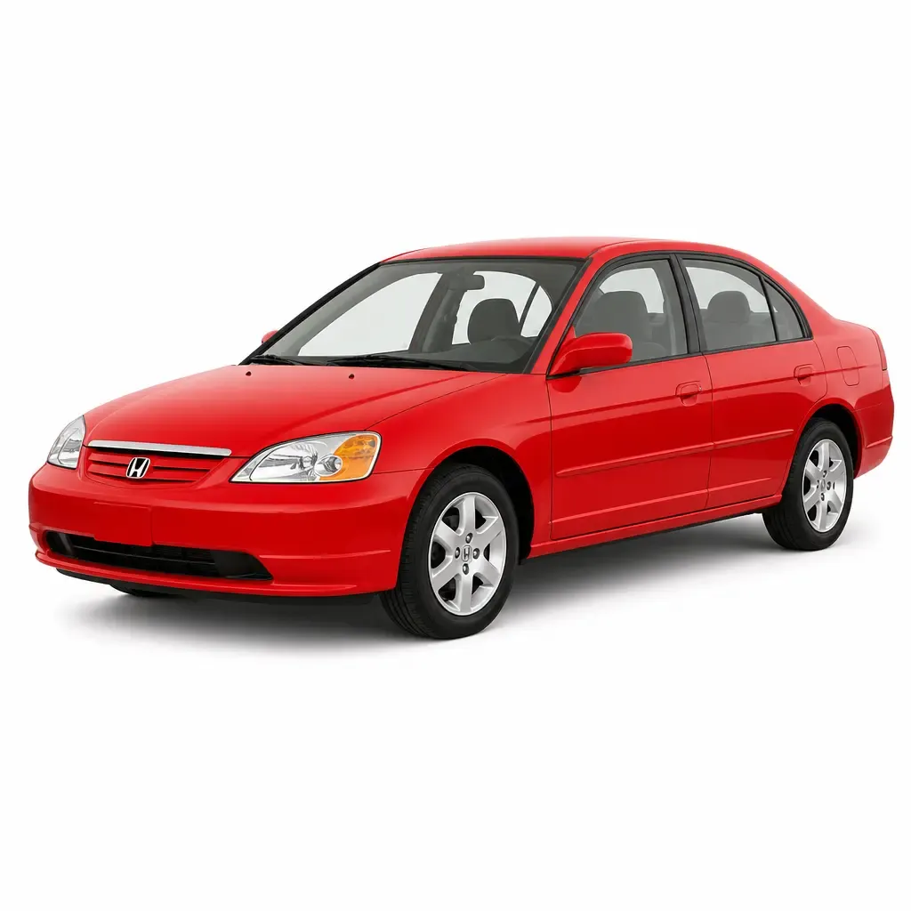 2003 Honda Civic EX Sedan with Front Side Airbags