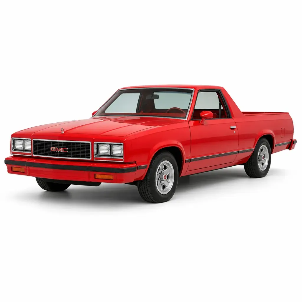 1987 GMC Caballero Amarillo