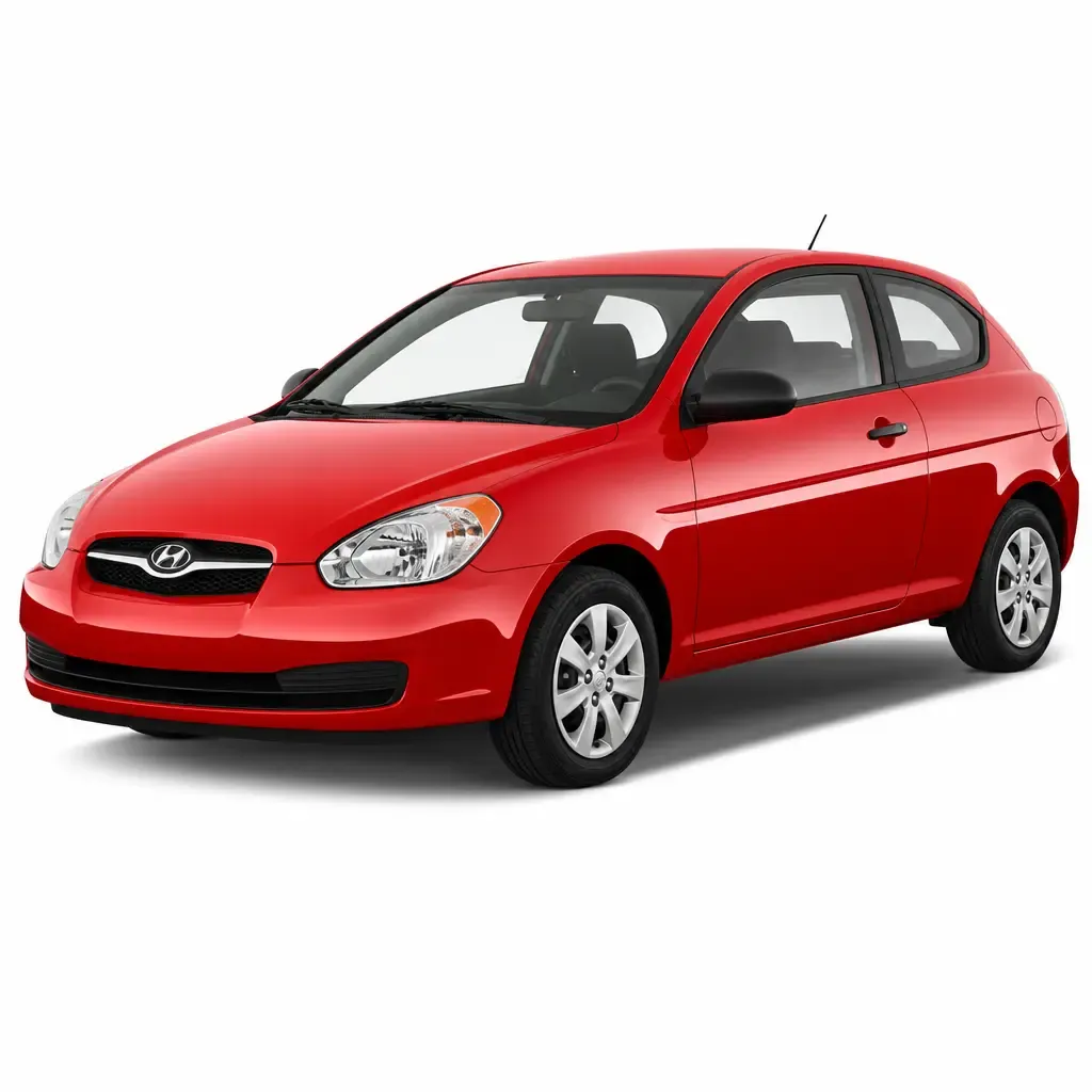 2010 Hyundai Accent Blue GS 3-Door
